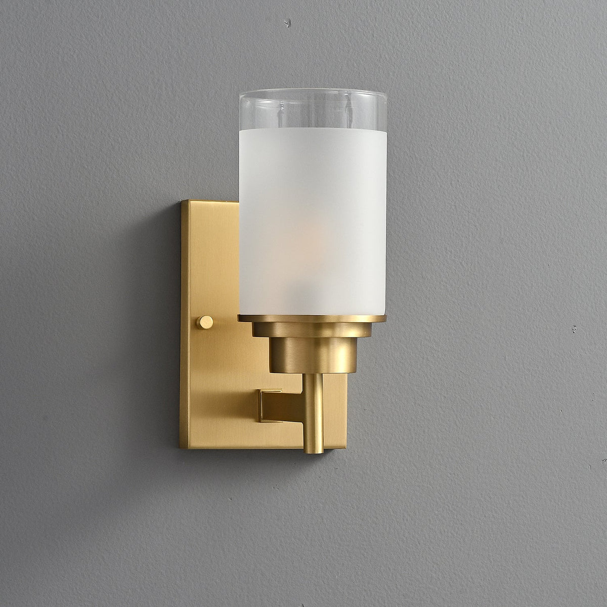 Myvele Applique Murale Verre Laiton Vintage Élégance - Neutralighting