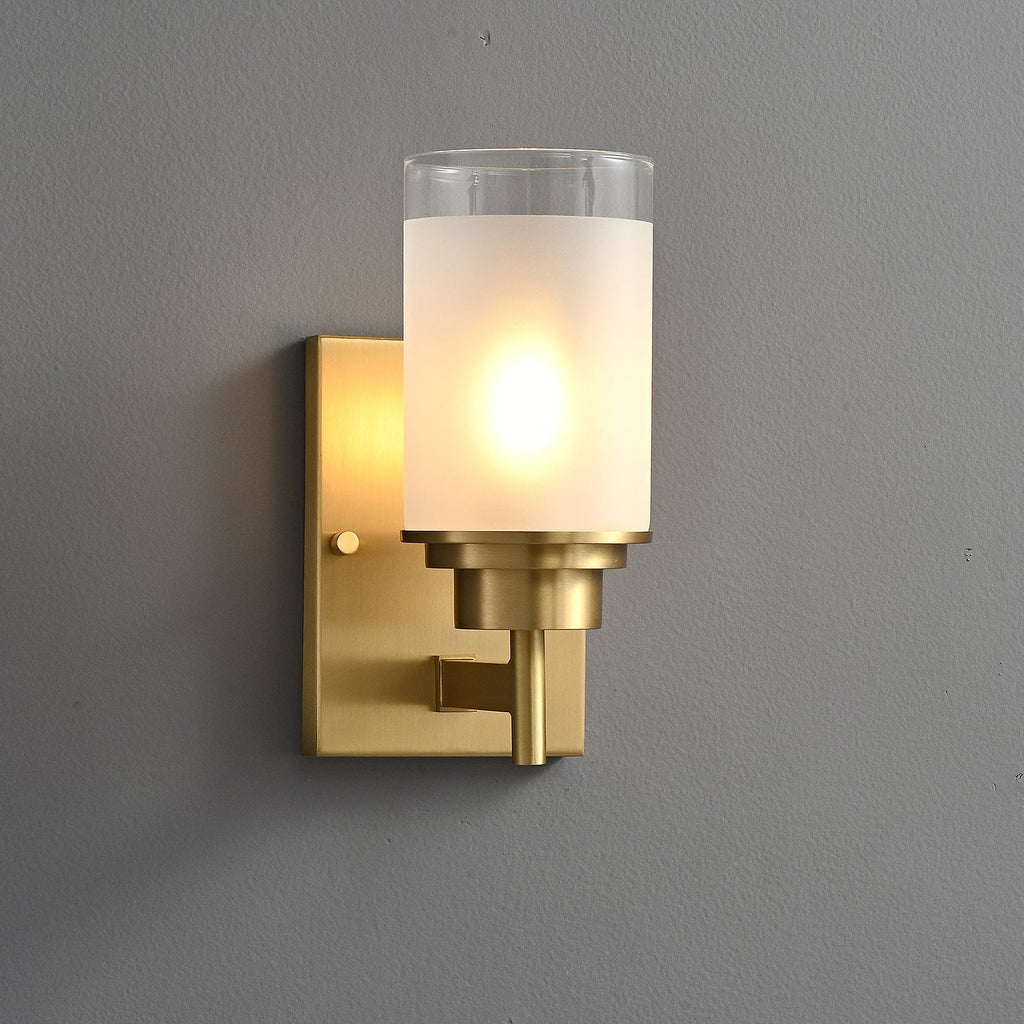 Myvele Applique Murale Verre Laiton Vintage Élégance - Neutralighting