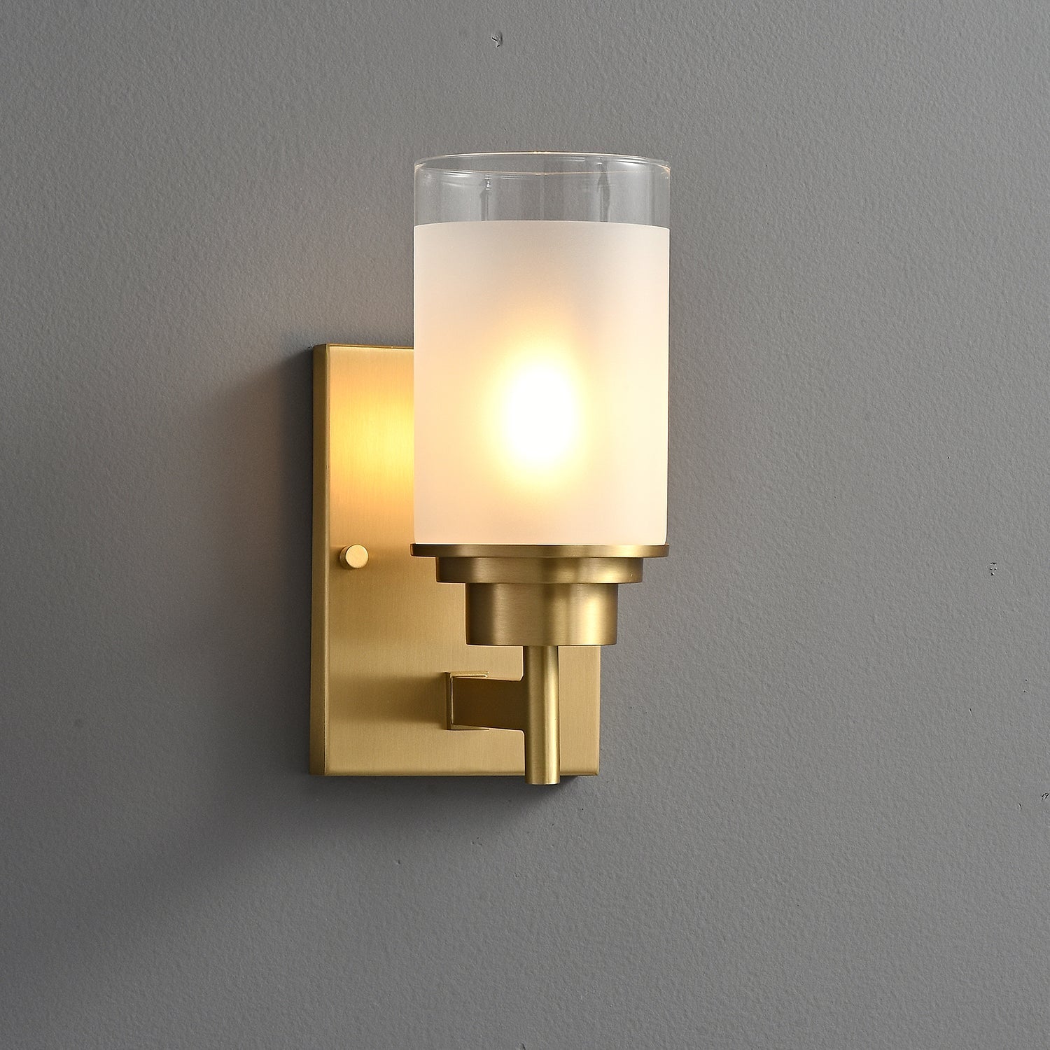 Myvele Applique Murale Verre Laiton Vintage Élégance - Neutralighting