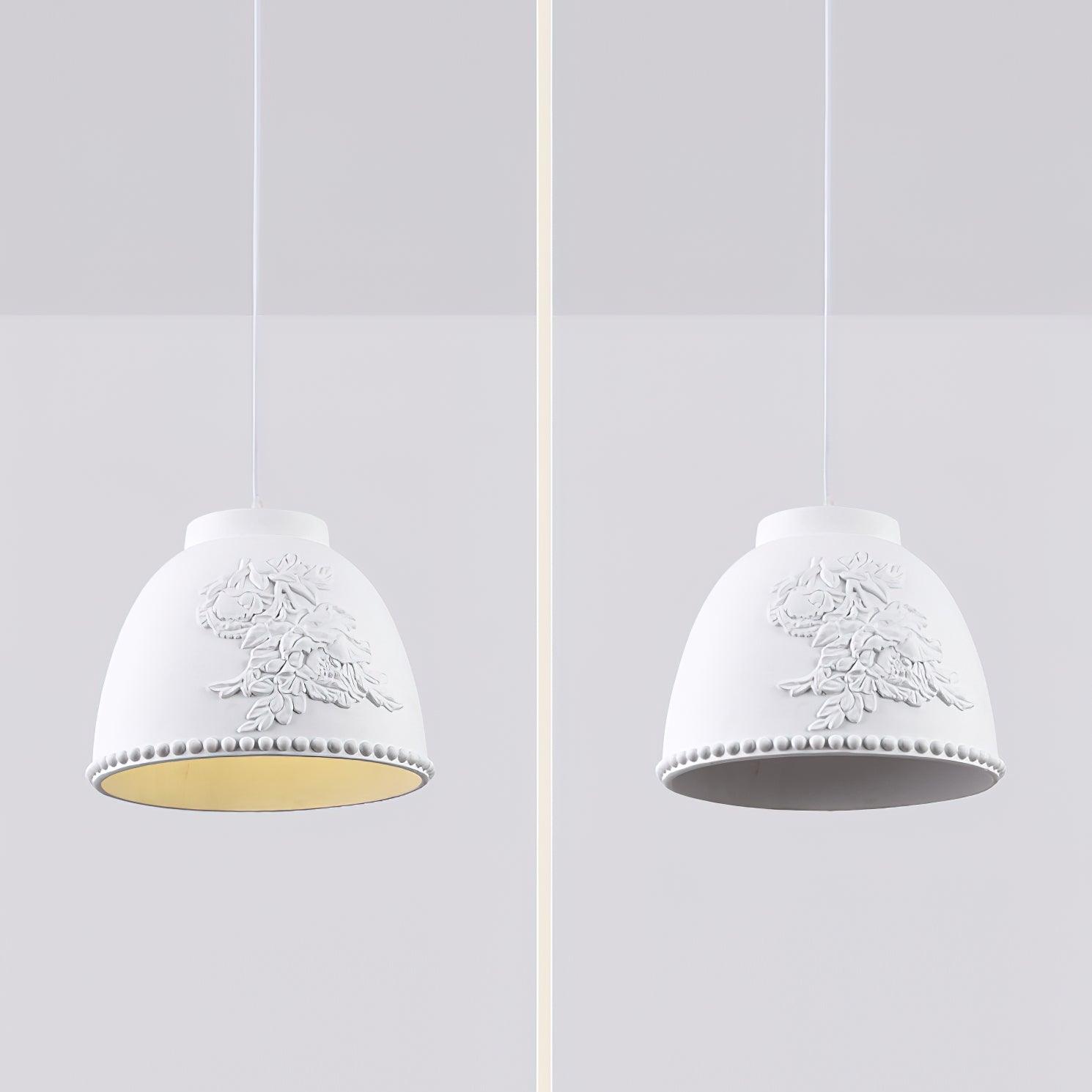 Floral Lampe Pendante Flora Embossée - Neutralighting