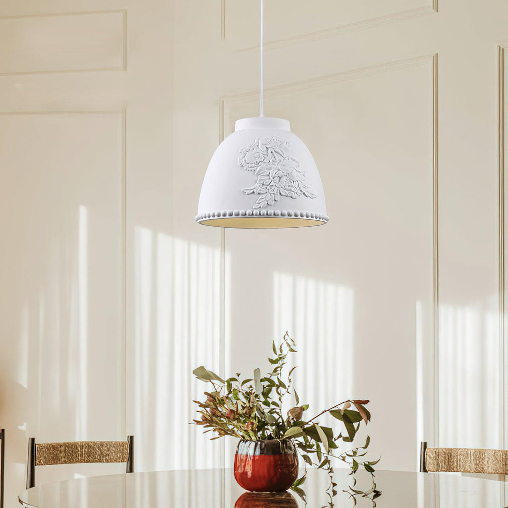 Floral Lampe Pendante Flora Embossée - Neutralighting