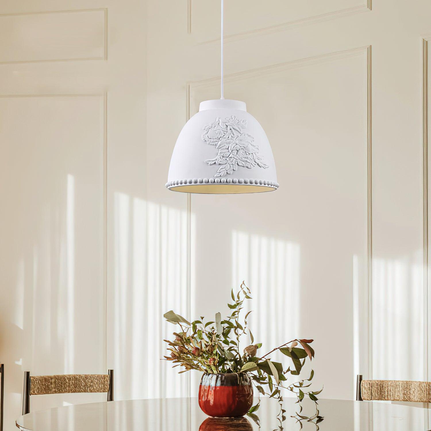 Floral Lampe Pendante Flora Embossée - Neutralighting