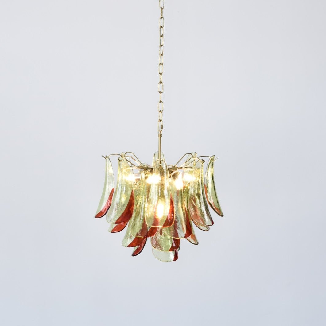 Aurora Lustre en Verre Murano Pétale Élégant - Neutralighting