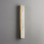 Isen Applique Murale Linéaire en Laiton et Albâtre - Neutralighting