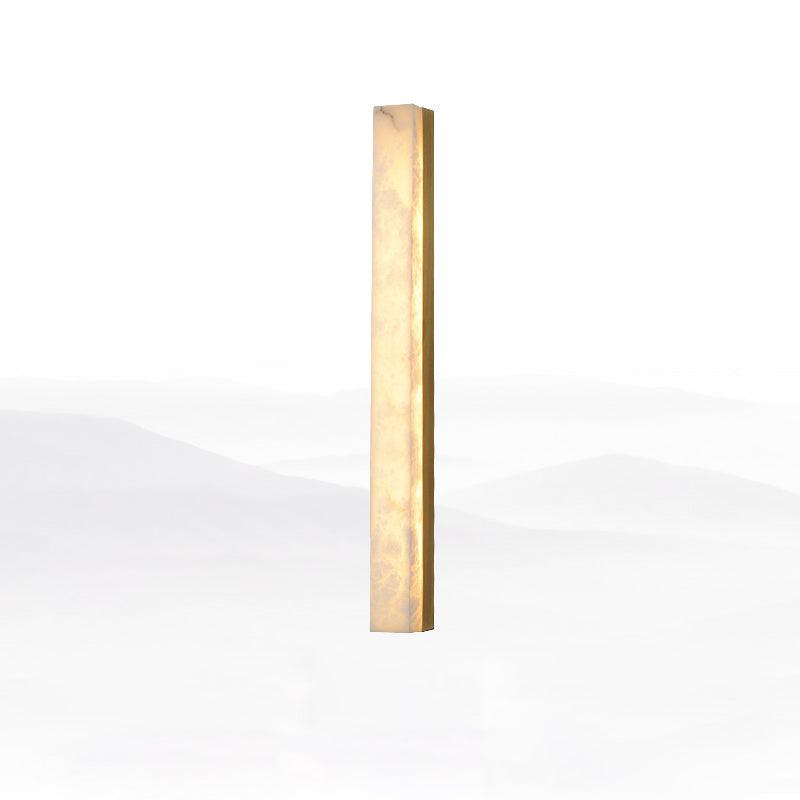 Luste Applique Murale Minimaliste en Albâtre Rectangulaire - Neutralighting
