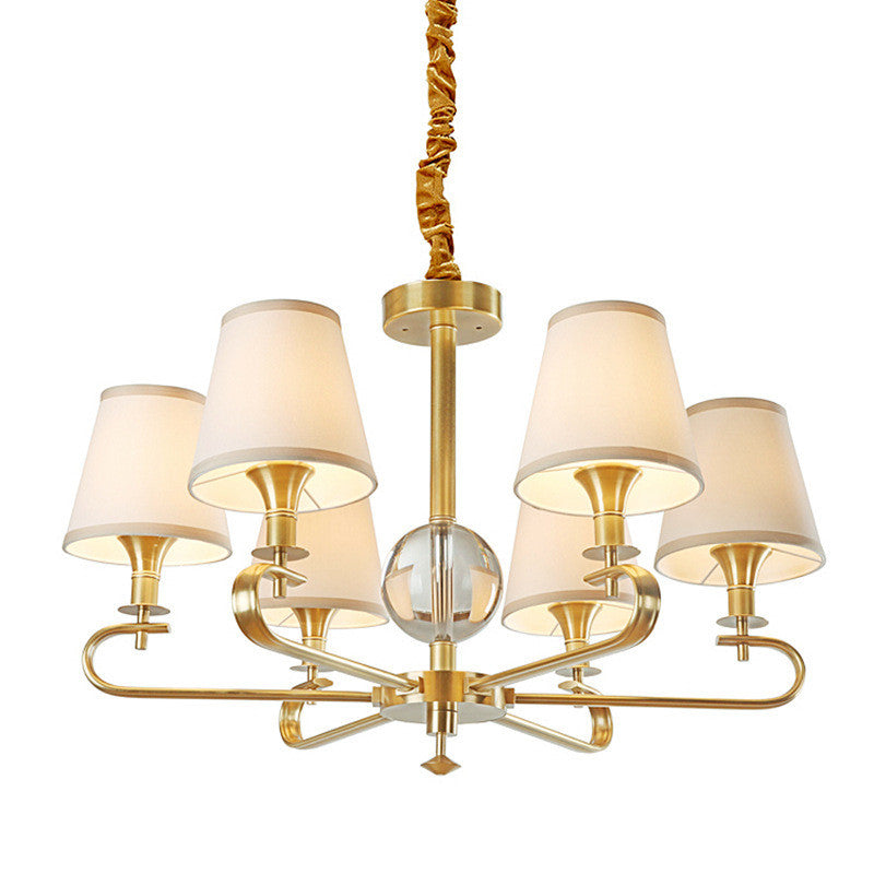 Sage Lustre Tissu Cristal Luxe Postmoderne - Neutralighting