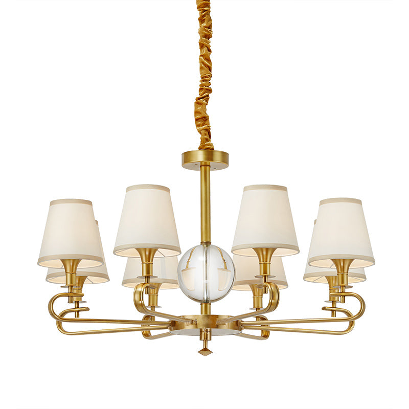 Sage Lustre Tissu Cristal Luxe Postmoderne - Neutralighting