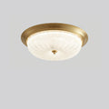 Nyrinis Traditionnel Classique Laiton Verre Plafonnier Lumière - Neutralighting