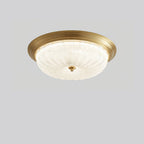 Nyrinis Traditionnel Classique Laiton Verre Plafonnier Lumière - Neutralighting
