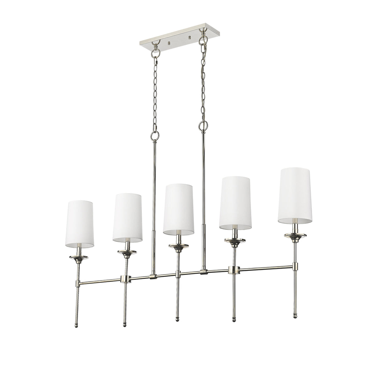 Verinyra Lustre Linéaire Laiton Tissu Vintage Industriel - Neutralighting