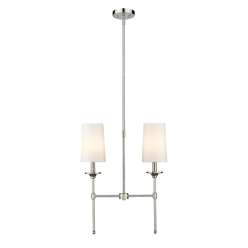 Verinyra Lustre Linéaire Laiton Tissu Vintage Industriel - Neutralighting