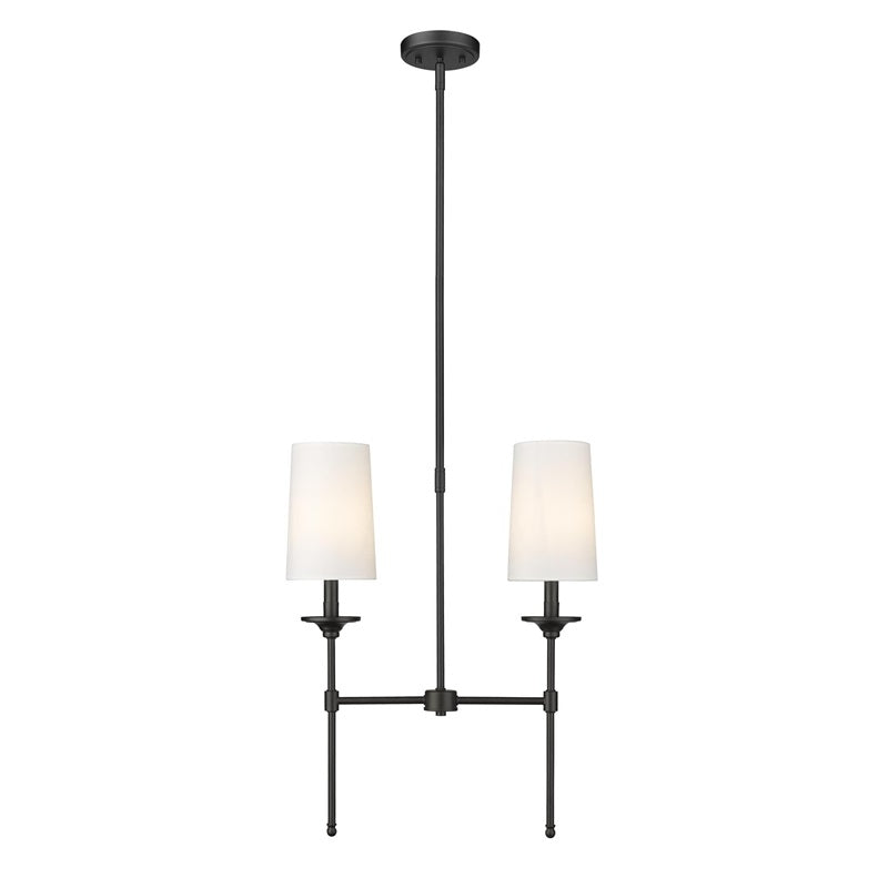 Verinyra Lustre Linéaire Laiton Tissu Vintage Industriel - Neutralighting