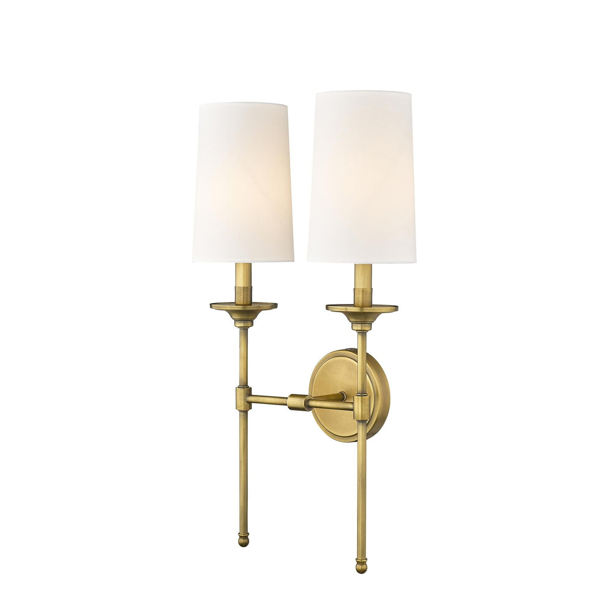 Esileth Applique Murale Laiton Tissu Vintage - Neutralighting