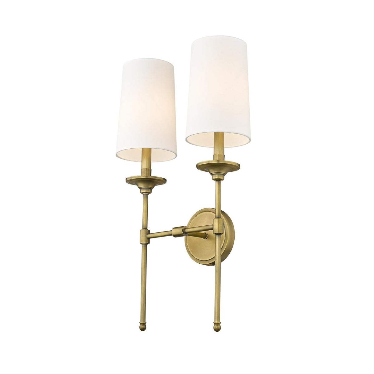 Esileth Applique Murale Laiton Tissu Vintage - Neutralighting