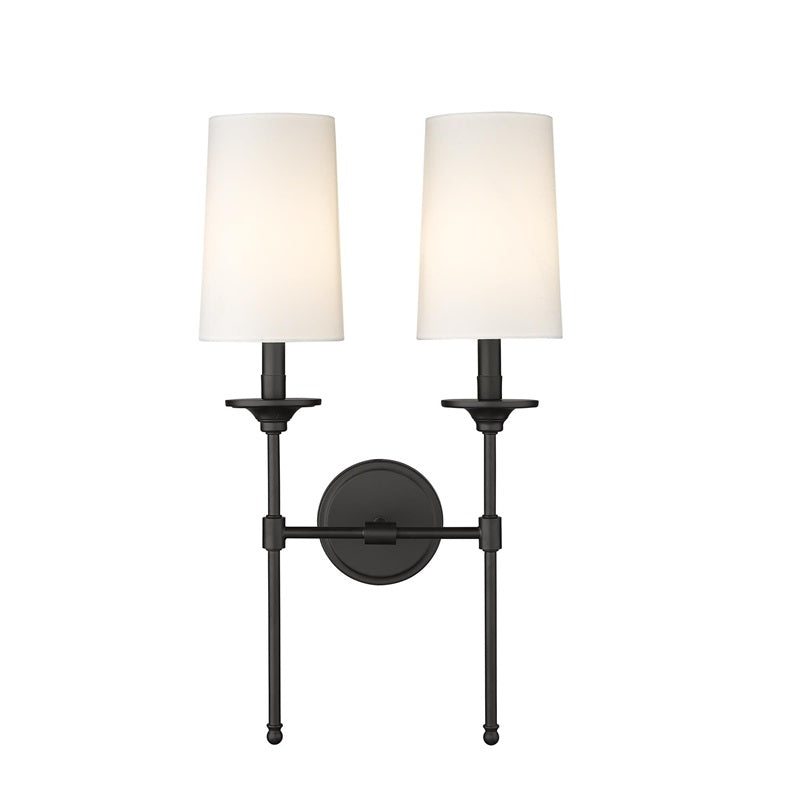 Esileth Applique Murale Laiton Tissu Vintage - Neutralighting
