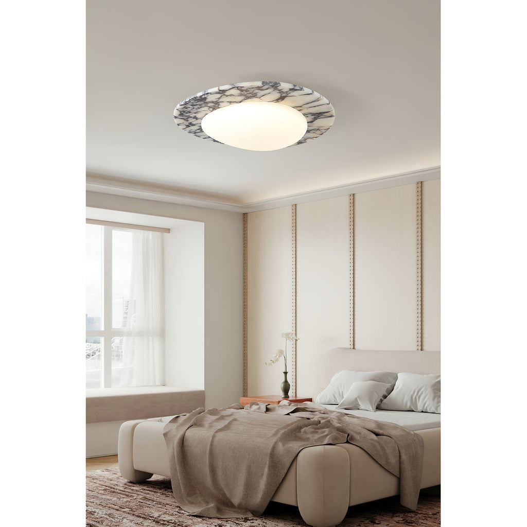 Ceraeion Plafonnier Verre Marbre Moderne Minimaliste - Neutralighting