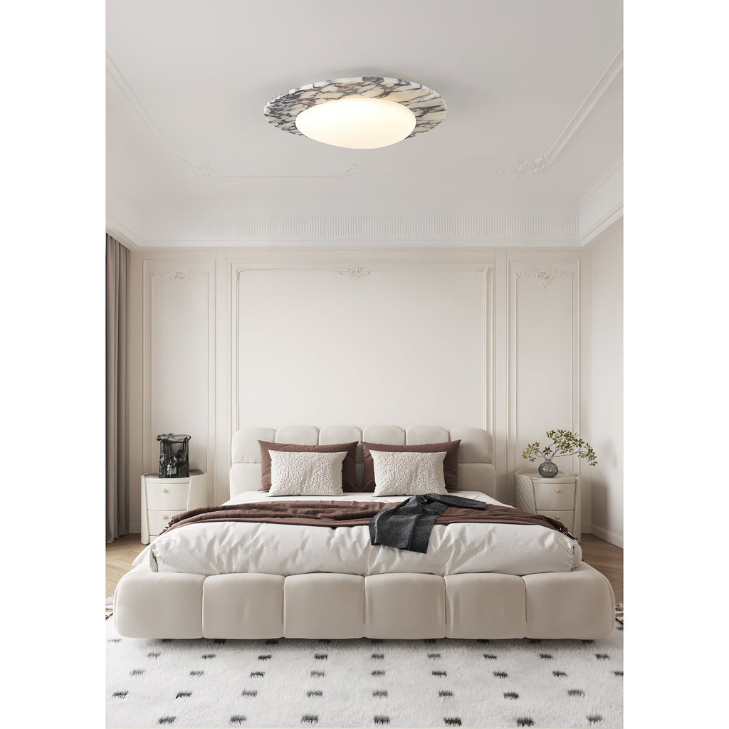 Ceraeion Plafonnier Verre Marbre Moderne Minimaliste - Neutralighting