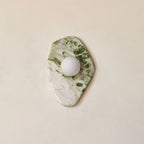 Fyln Applique Murale Organique en Marbre Vert - Neutralighting