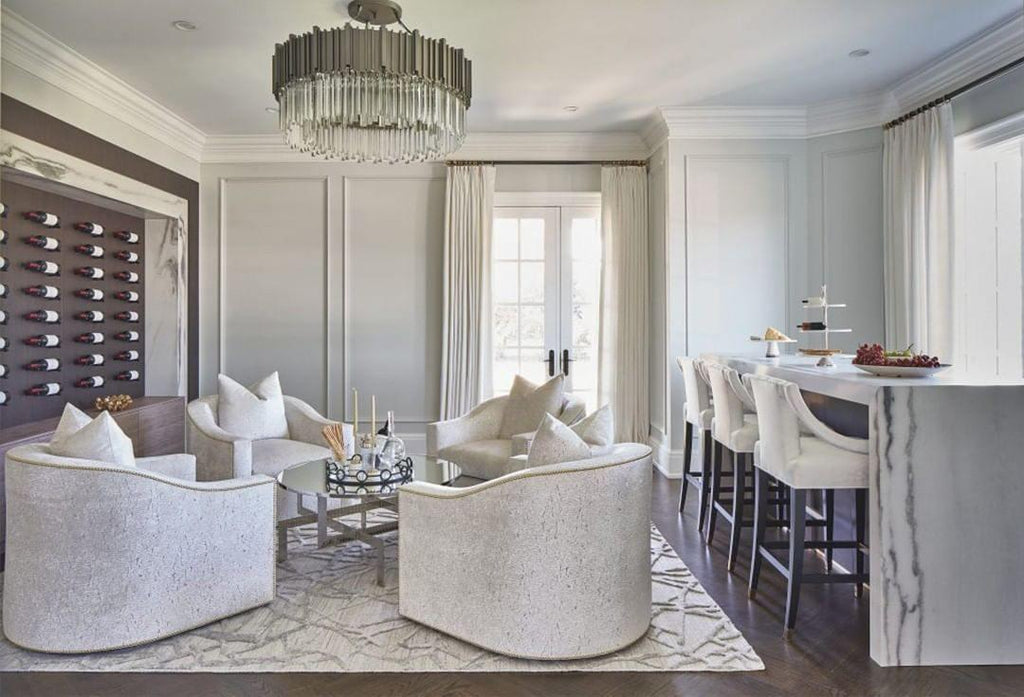 Lustra Lustre Or Cristal Doré - Neutralighting