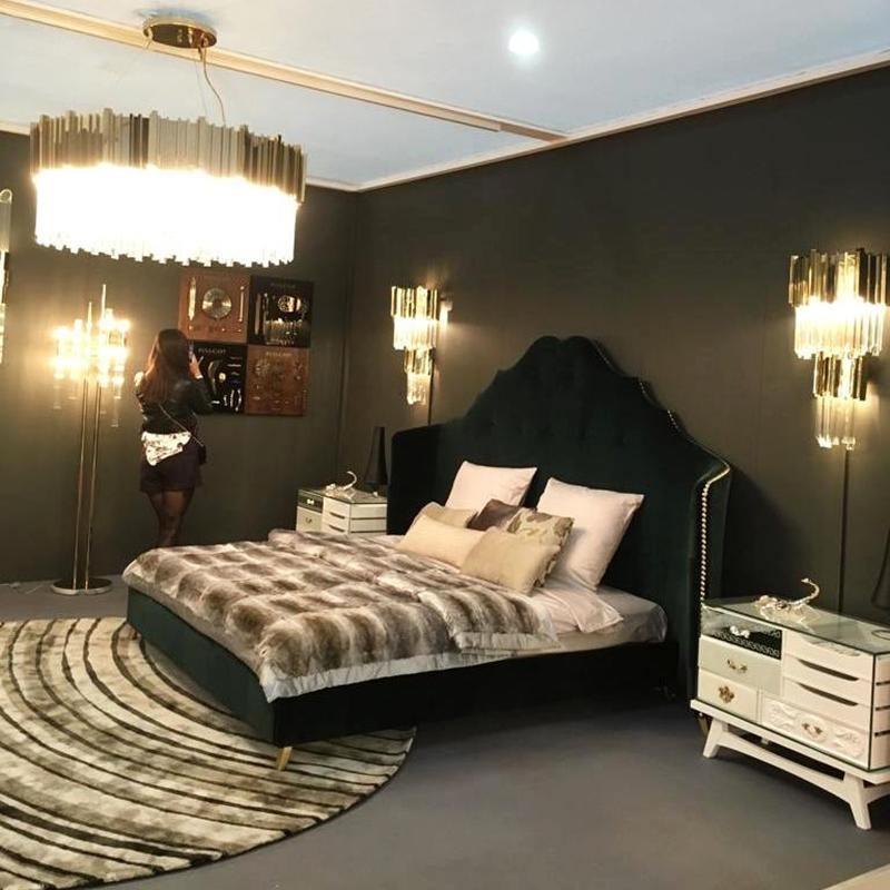 Lustra Lustre Or Cristal Doré - Neutralighting