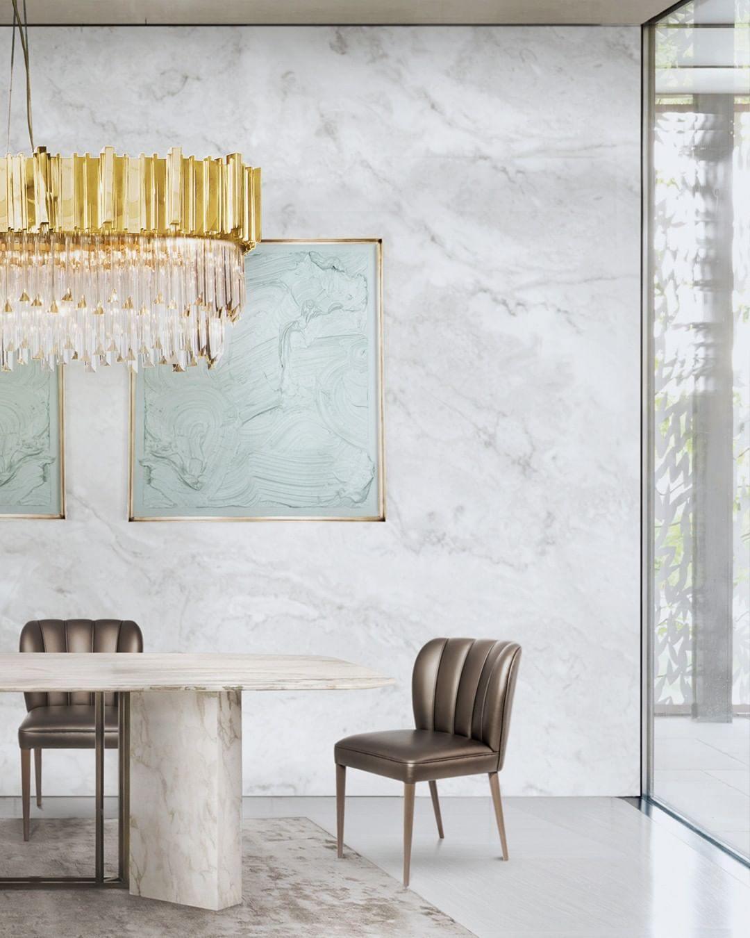 Lustra Lustre Or Cristal Doré - Neutralighting