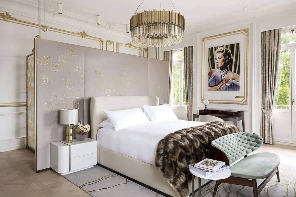 Lustra Lustre Or Cristal Doré - Neutralighting