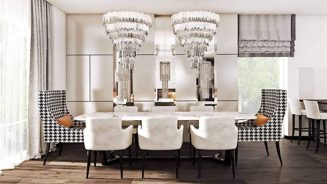 Lustra Lustre Or Cristal Doré - Neutralighting