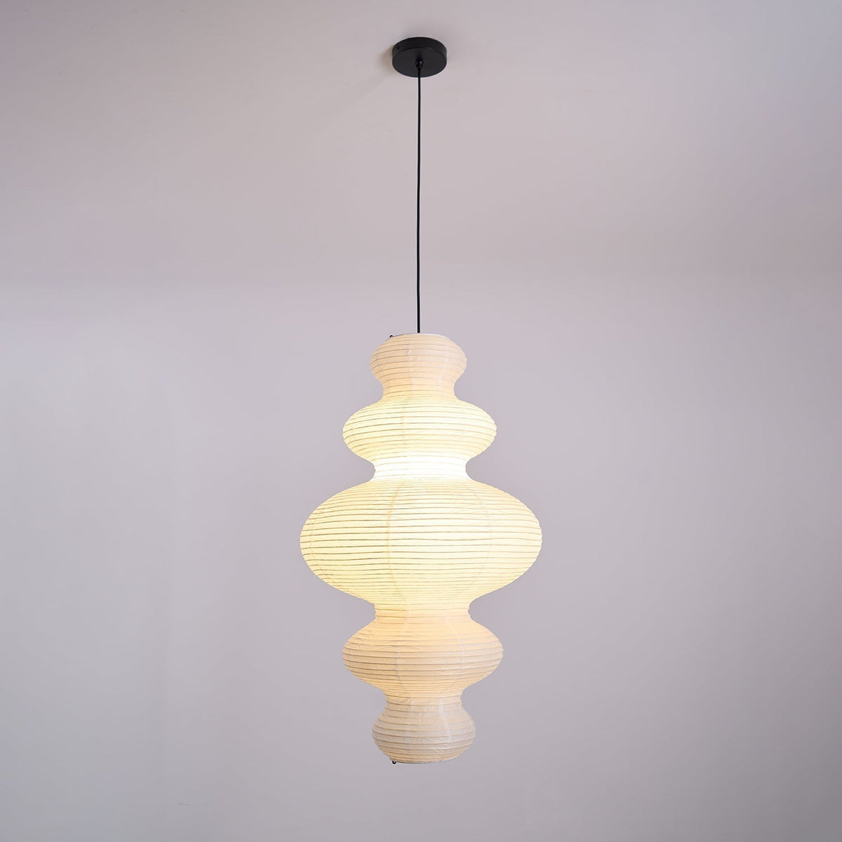 Vivain Lampe Pendante Papier Traditionnelle - Neutralighting
