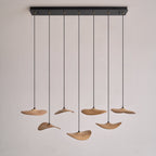 Abbott Chandelier Bois Feuille Vide Minimaliste - Neutralighting