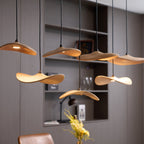 Abbott Chandelier Bois Feuille Vide Minimaliste - Neutralighting