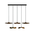 Abbott Chandelier Bois Feuille Vide Minimaliste - Neutralighting