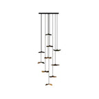 Abbott Chandelier Bois Feuille Vide Minimaliste - Neutralighting