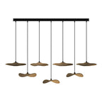 Abbott Chandelier Bois Feuille Vide Minimaliste - Neutralighting