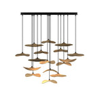 Abbott Chandelier Bois Feuille Vide Minimaliste - Neutralighting