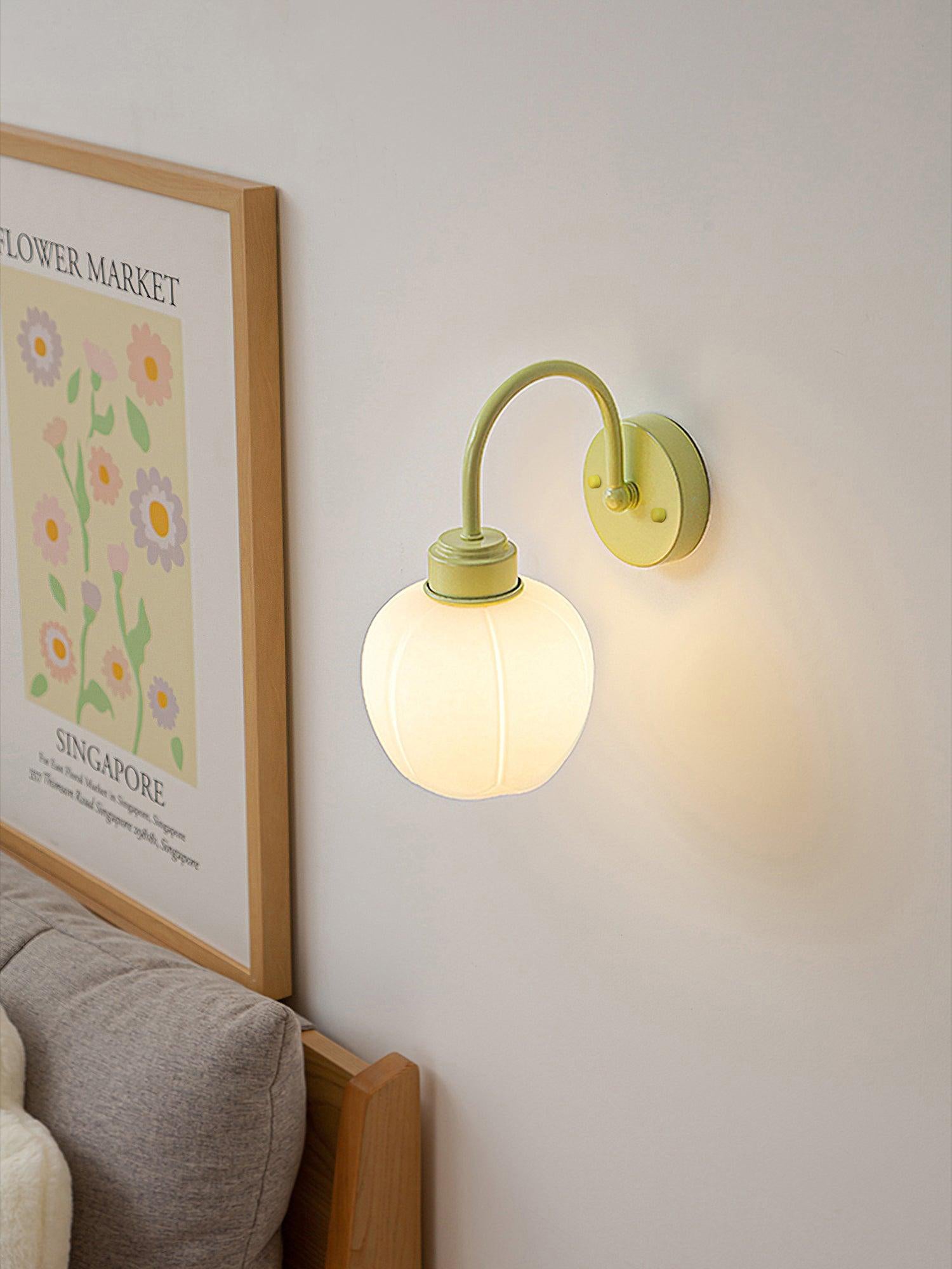AllirarisApplique Murale Verre Fleur Envoûtante - Neutralighting
