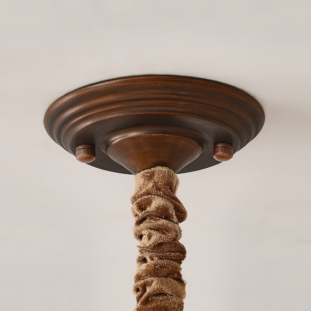 Ulrinara Chandelier Laiton Verre Luxe Postmoderne Salon - Neutralighting
