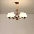 Ulrinara Chandelier Laiton Verre Luxe Postmoderne Salon - Neutralighting