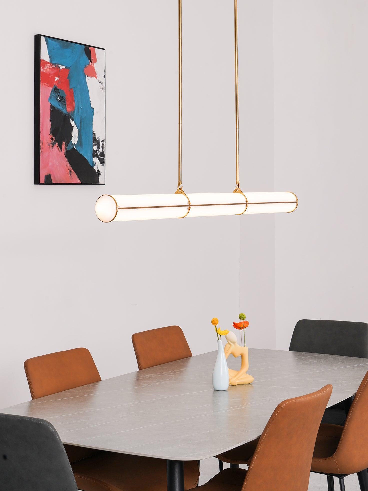 Lustra Suspension Cylindrique Endless pour Salle à Manger - Neutralighting