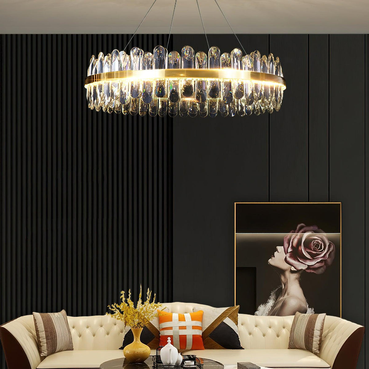 Lyvenisra Postmodern Luxury Crystal Chandelier - Neutralighting