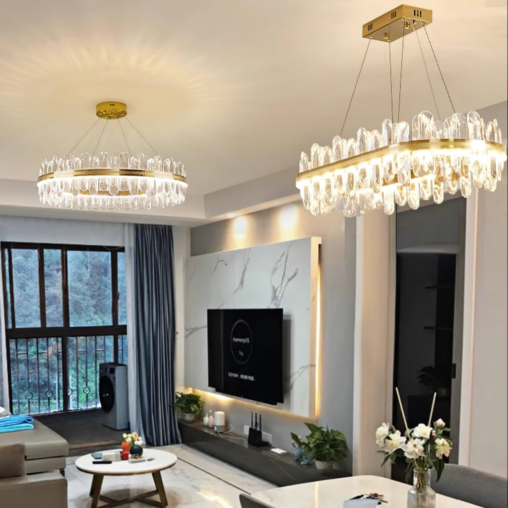 Lyvenisra Postmodern Luxury Crystal Chandelier - Neutralighting