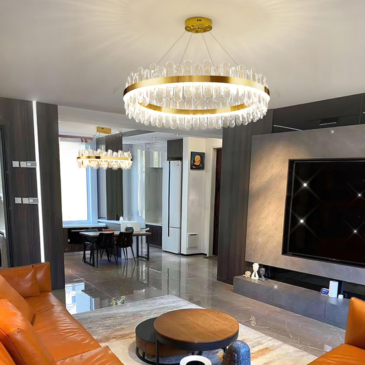 Lyvenisra Postmodern Luxury Crystal Chandelier - Neutralighting