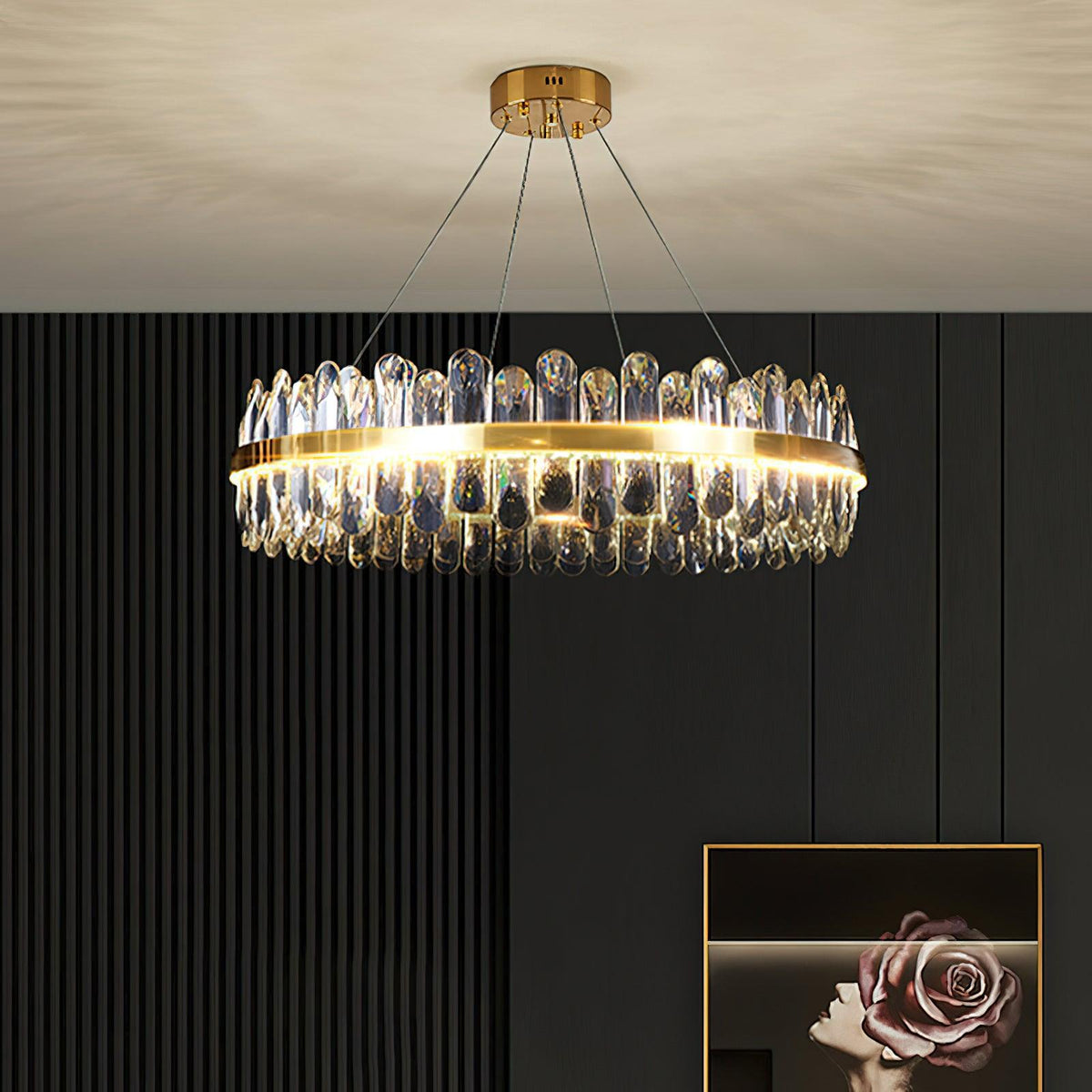 Lyvenisra Postmodern Luxury Crystal Chandelier - Neutralighting
