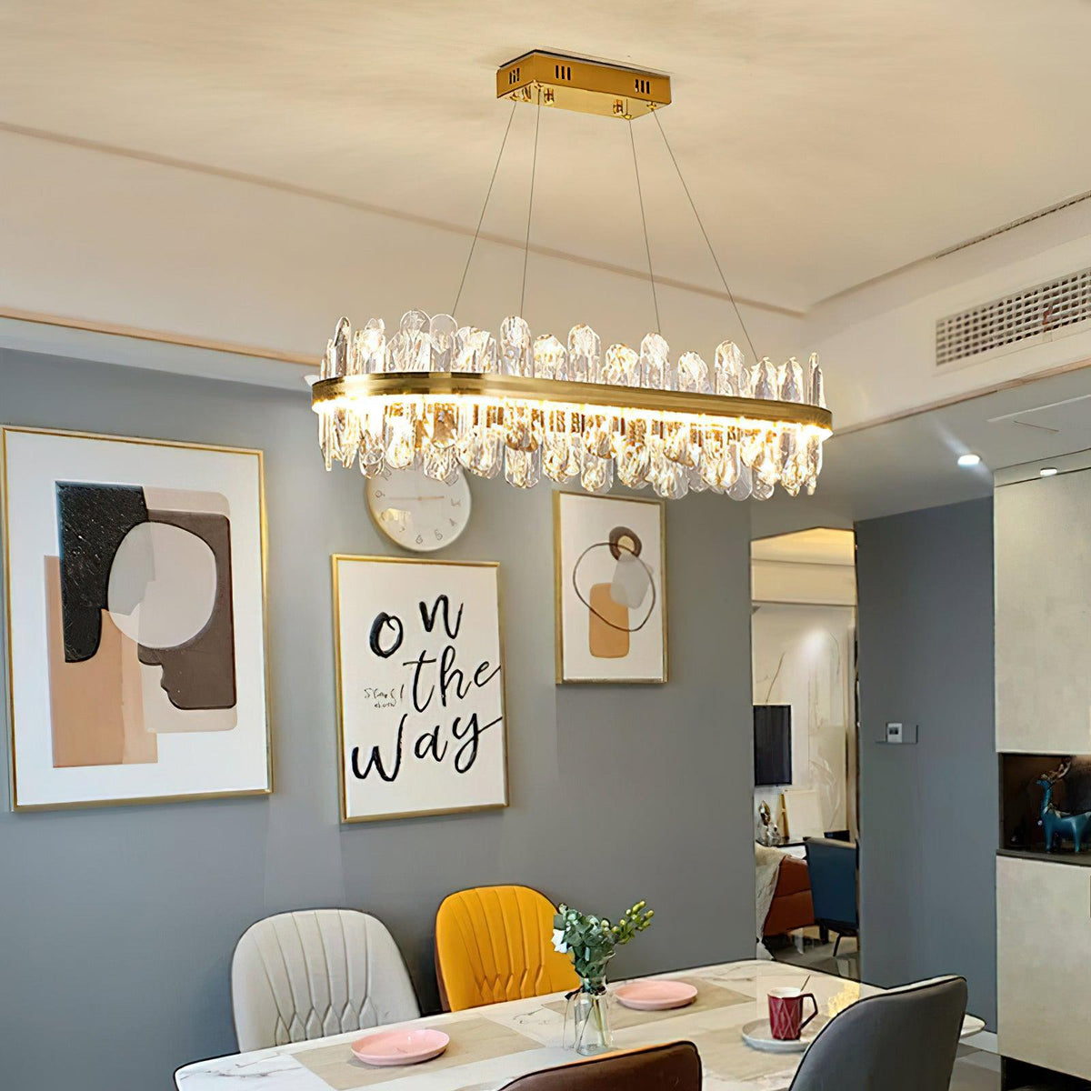 Lyvenisra Postmodern Luxury Crystal Chandelier - Neutralighting