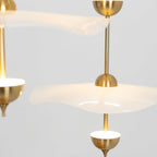Lustra Lampe Pendante Double Biscuit pour Salon - Neutralighting