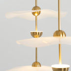 Lustra Lampe Pendante Double Biscuit pour Salon - Neutralighting