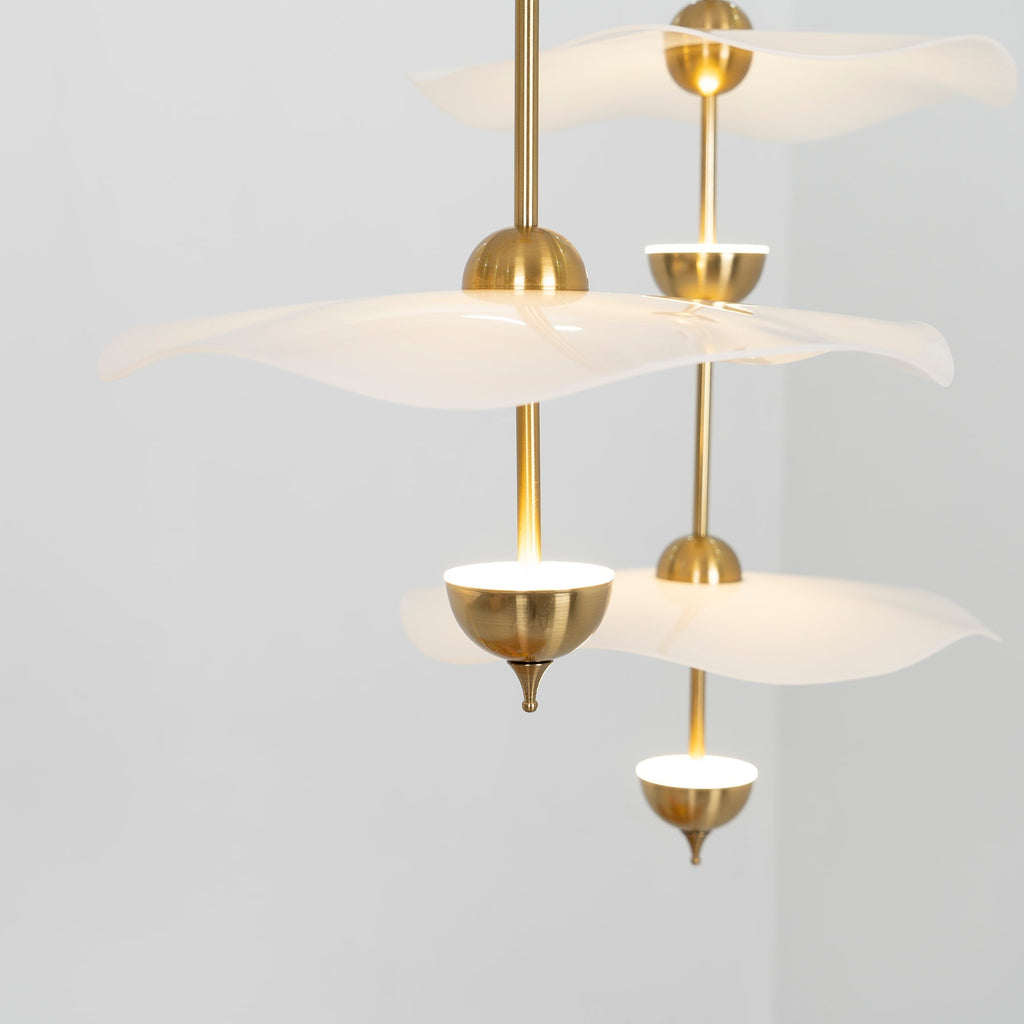 Lustra Lampe Pendante Double Biscuit pour Salon - Neutralighting