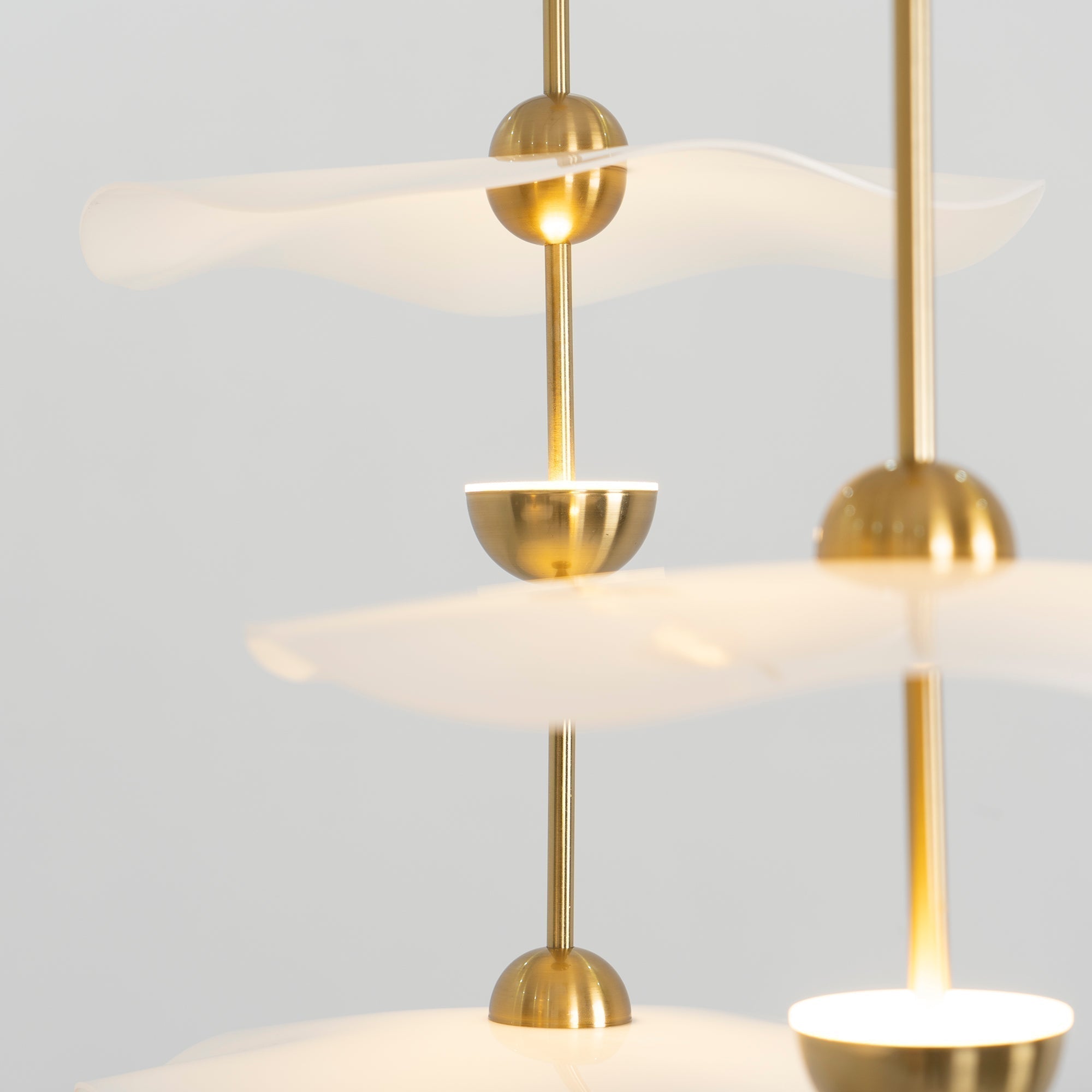 Lustra Lampe Pendante Double Biscuit pour Salon - Neutralighting