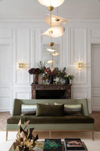 Lustra Lampe Pendante Double Biscuit pour Salon - Neutralighting