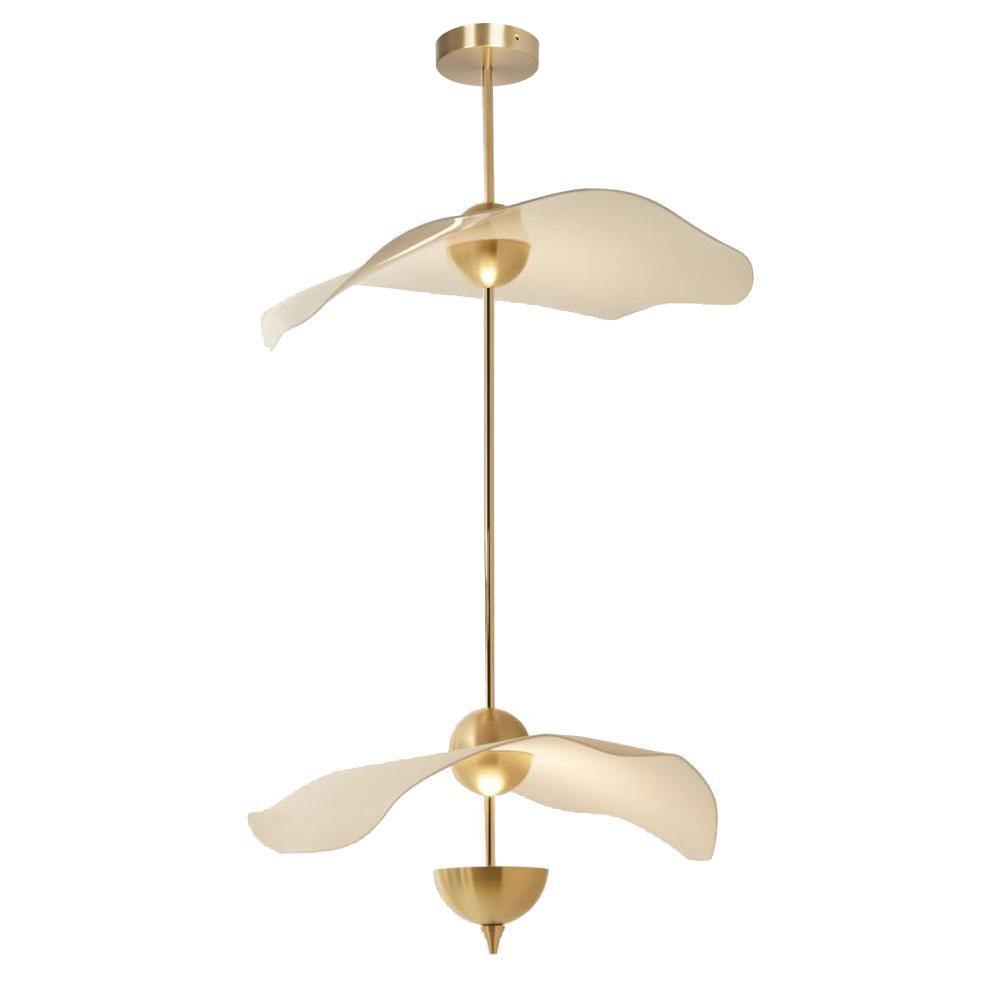 Lustra Lampe Pendante Double Biscuit pour Salon - Neutralighting