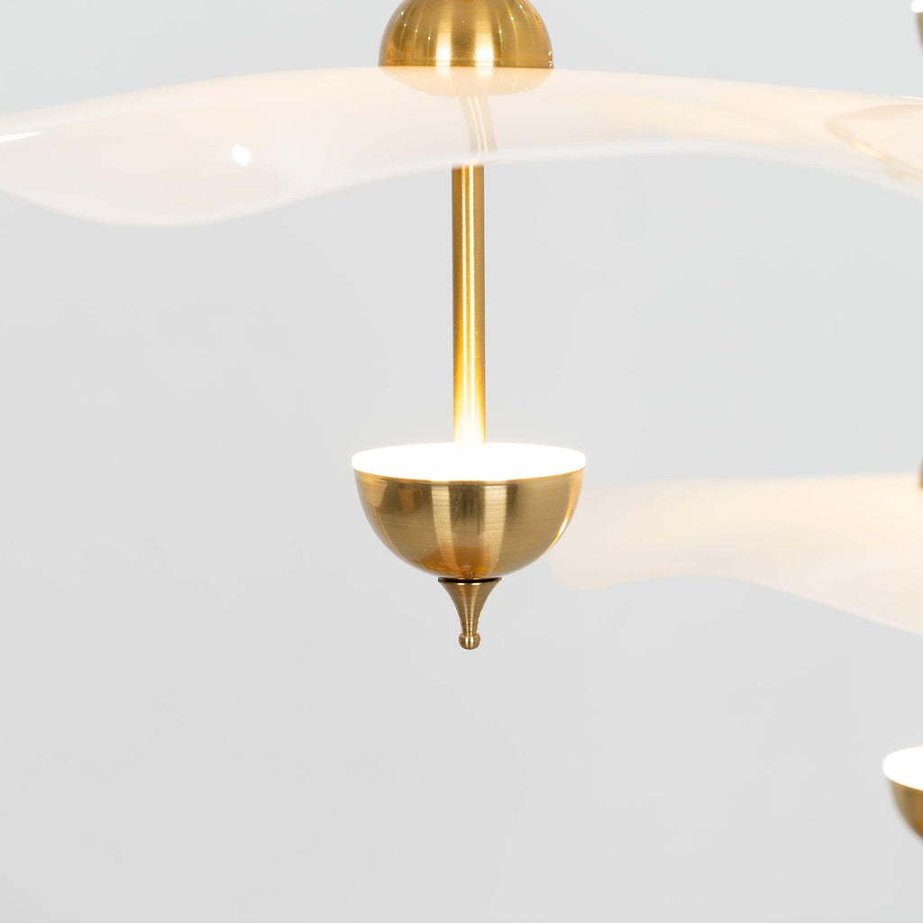 Lustra Lampe Pendante Double Biscuit pour Salon - Neutralighting